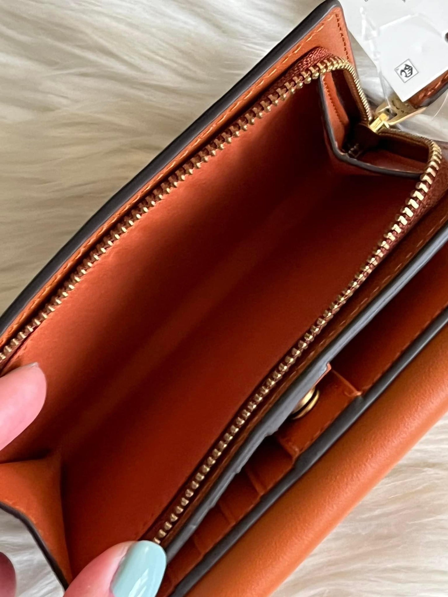 Coach Studio Medium Wallet with Rivets