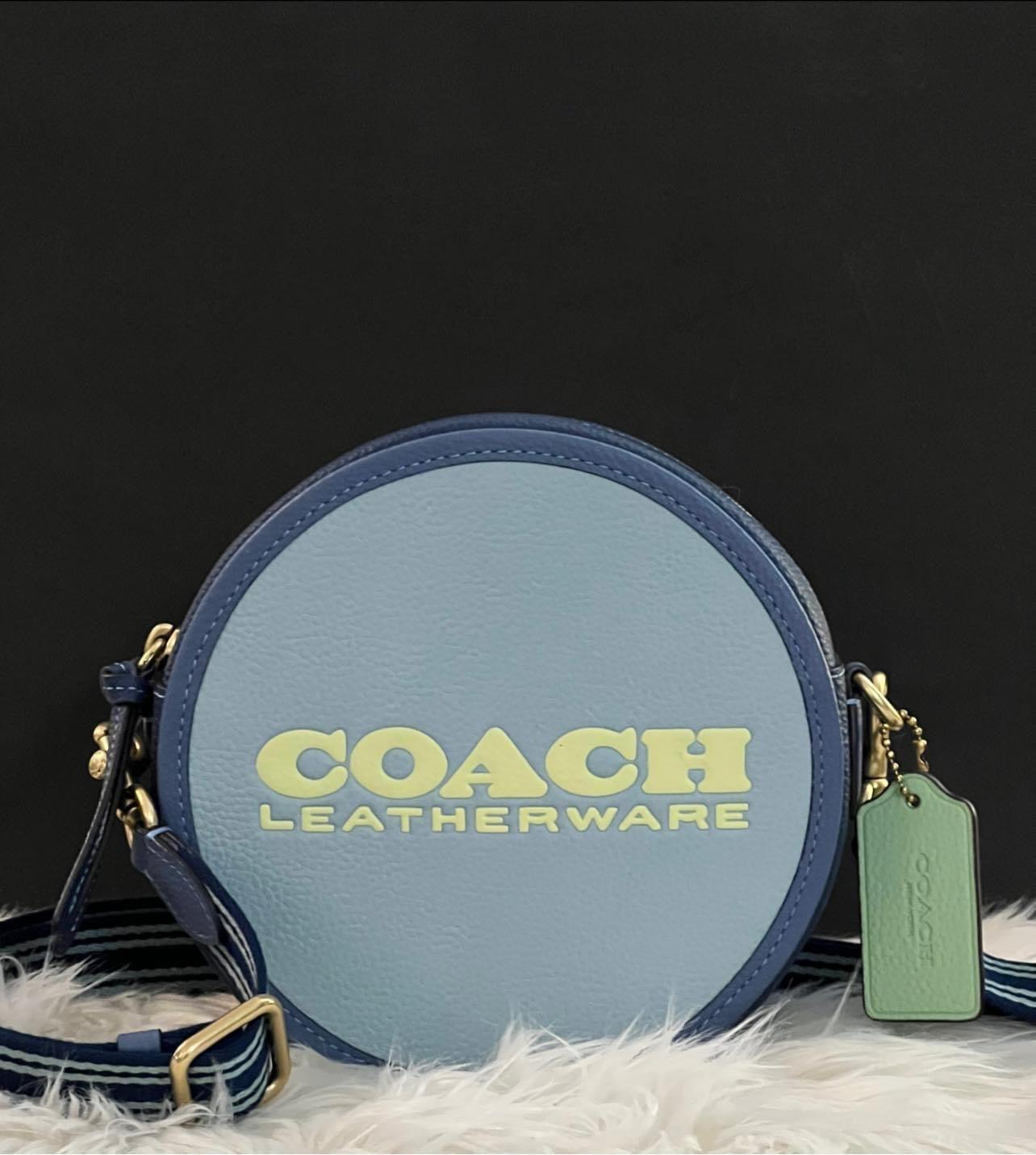 Coach Kia Circle Bag in Colorblock
