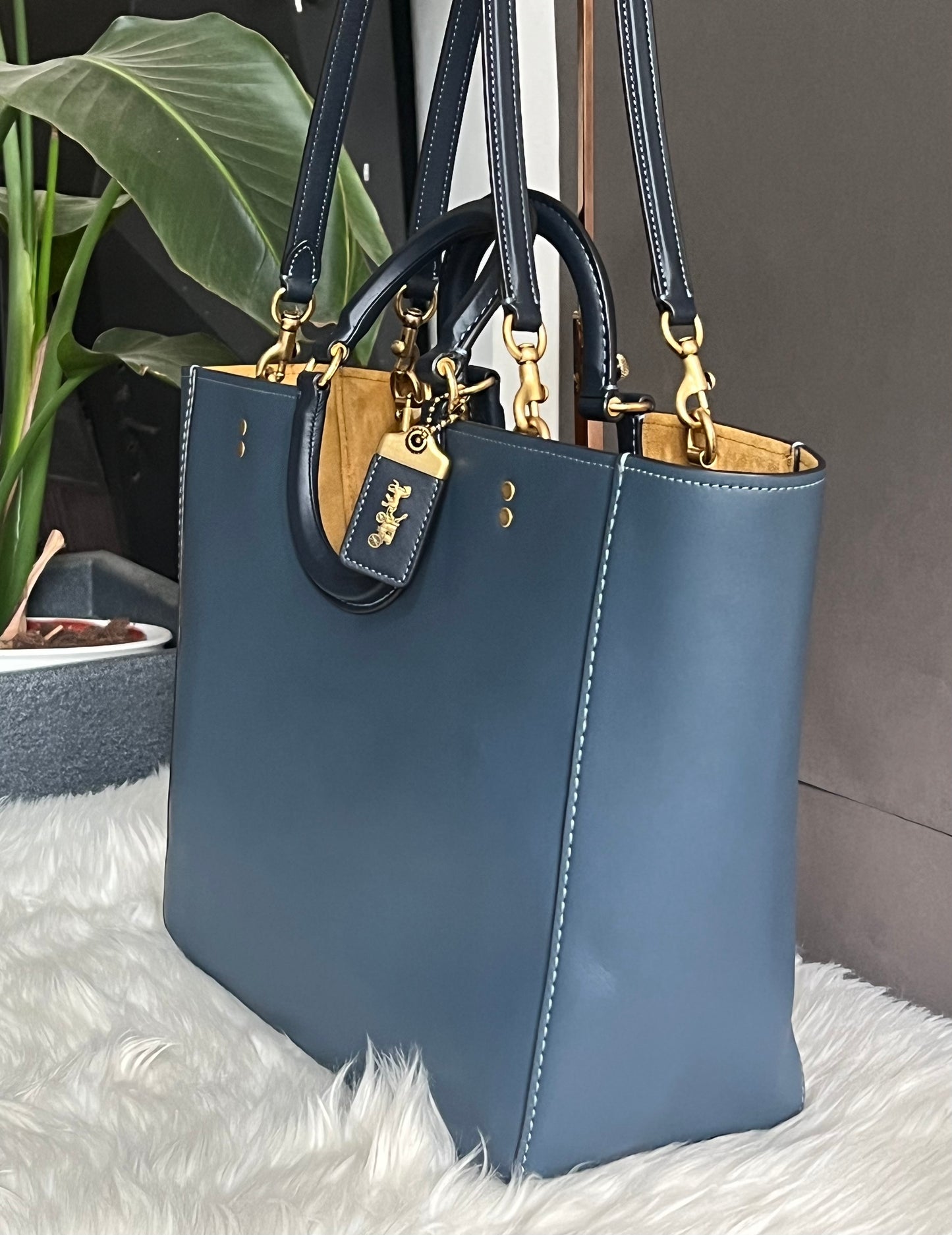 Coach Rae Tote in Colorblock koi