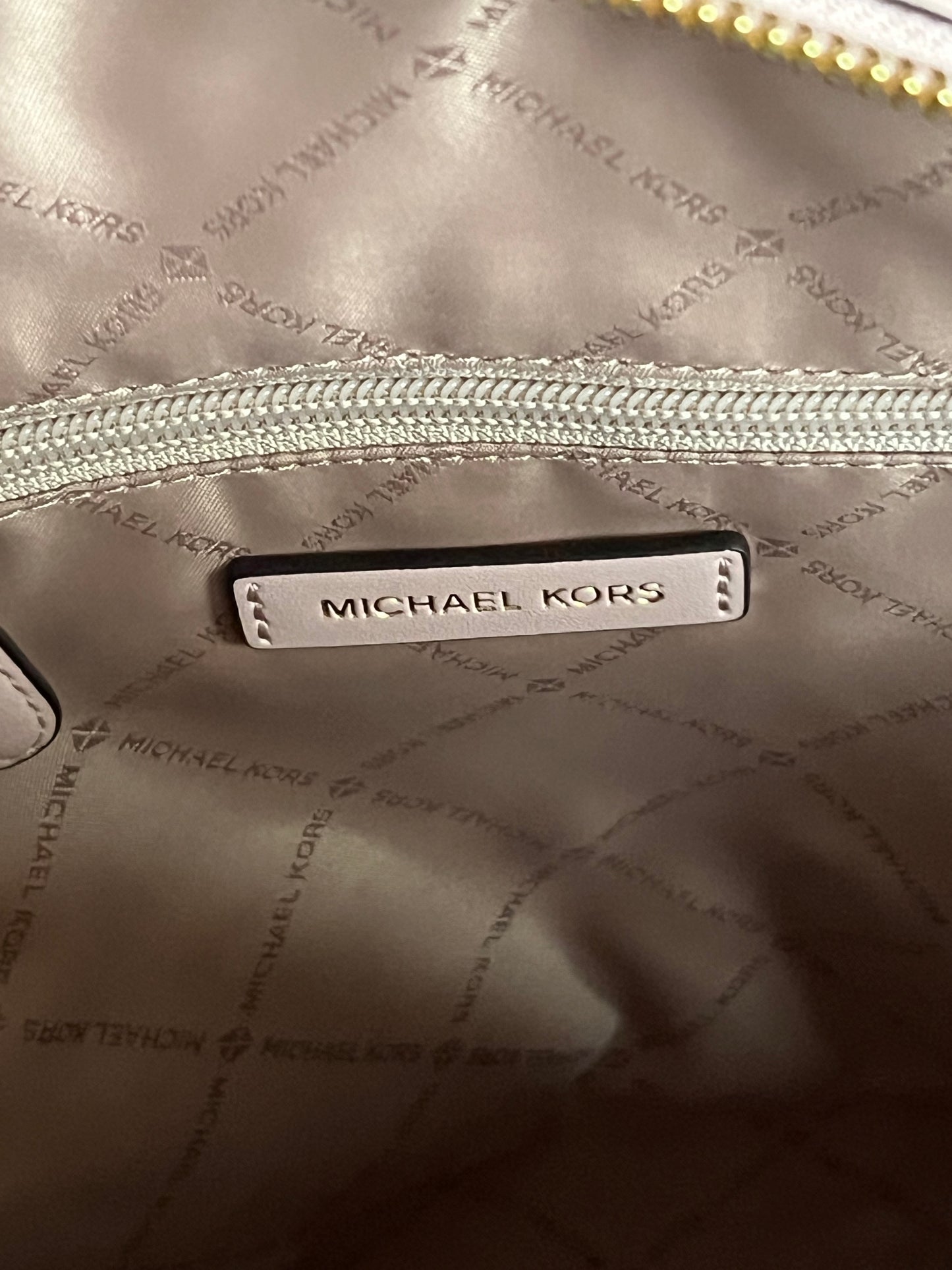 Michael Kors Rhea Medium Pebbled Leather Backpack