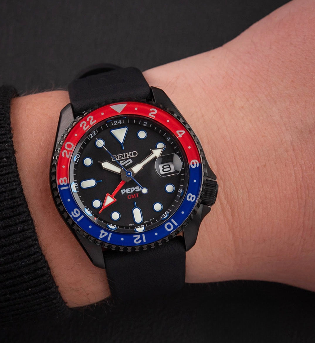 Seiko Men’s 5 Sports x Pepsi Limited Edition Automatic Watch