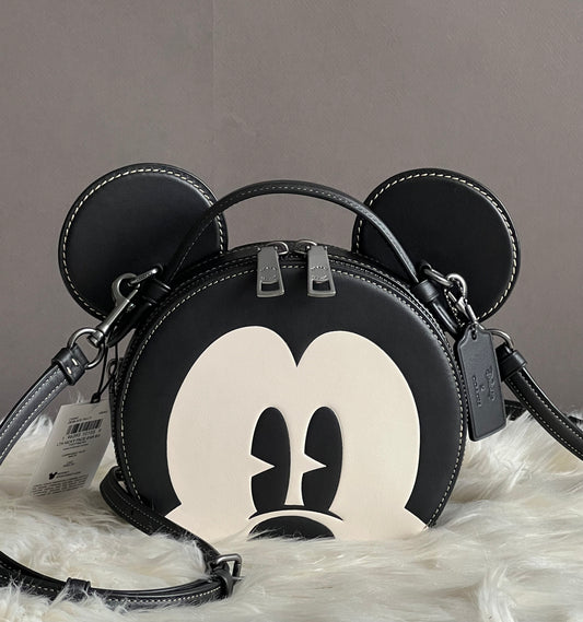 Disney X Coach Mickey Mouse Ear Bag