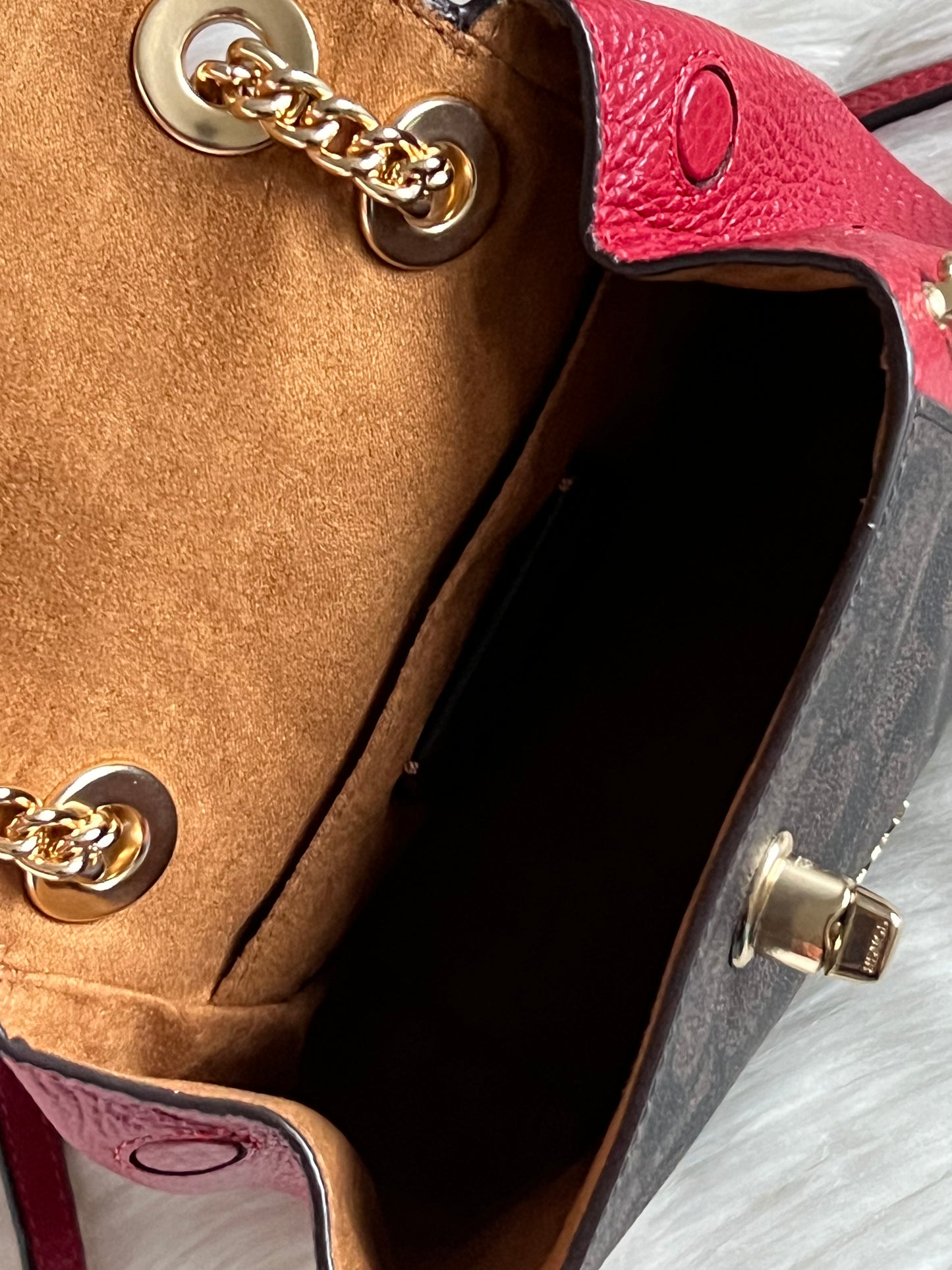 Coach Convertible Mini Backpack In Signature Canvas