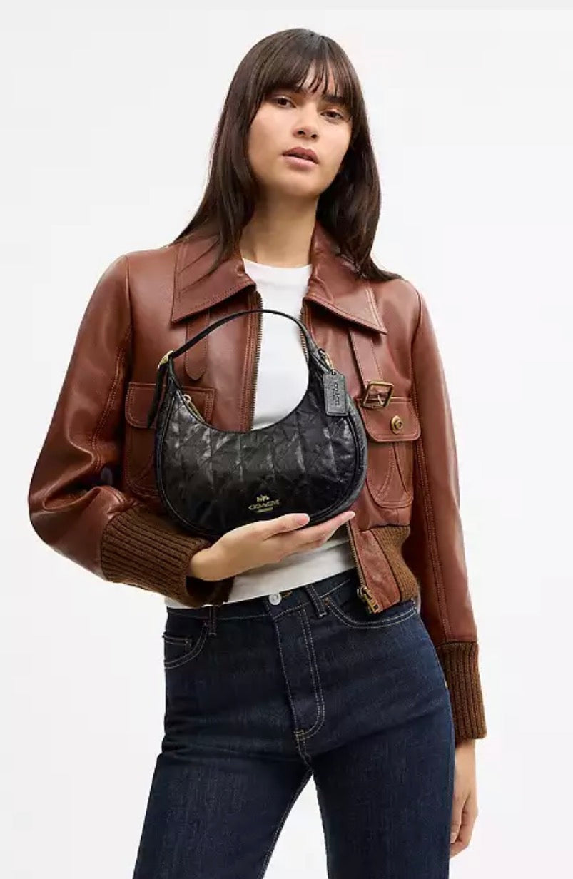 Coach Emily Shoulder Bag with Quilting