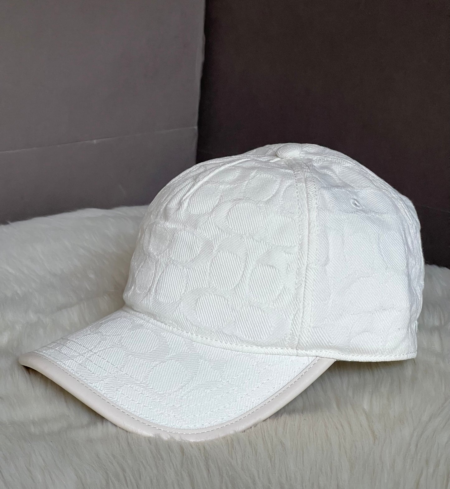 Coach Signature Jacquard Baseball Hat