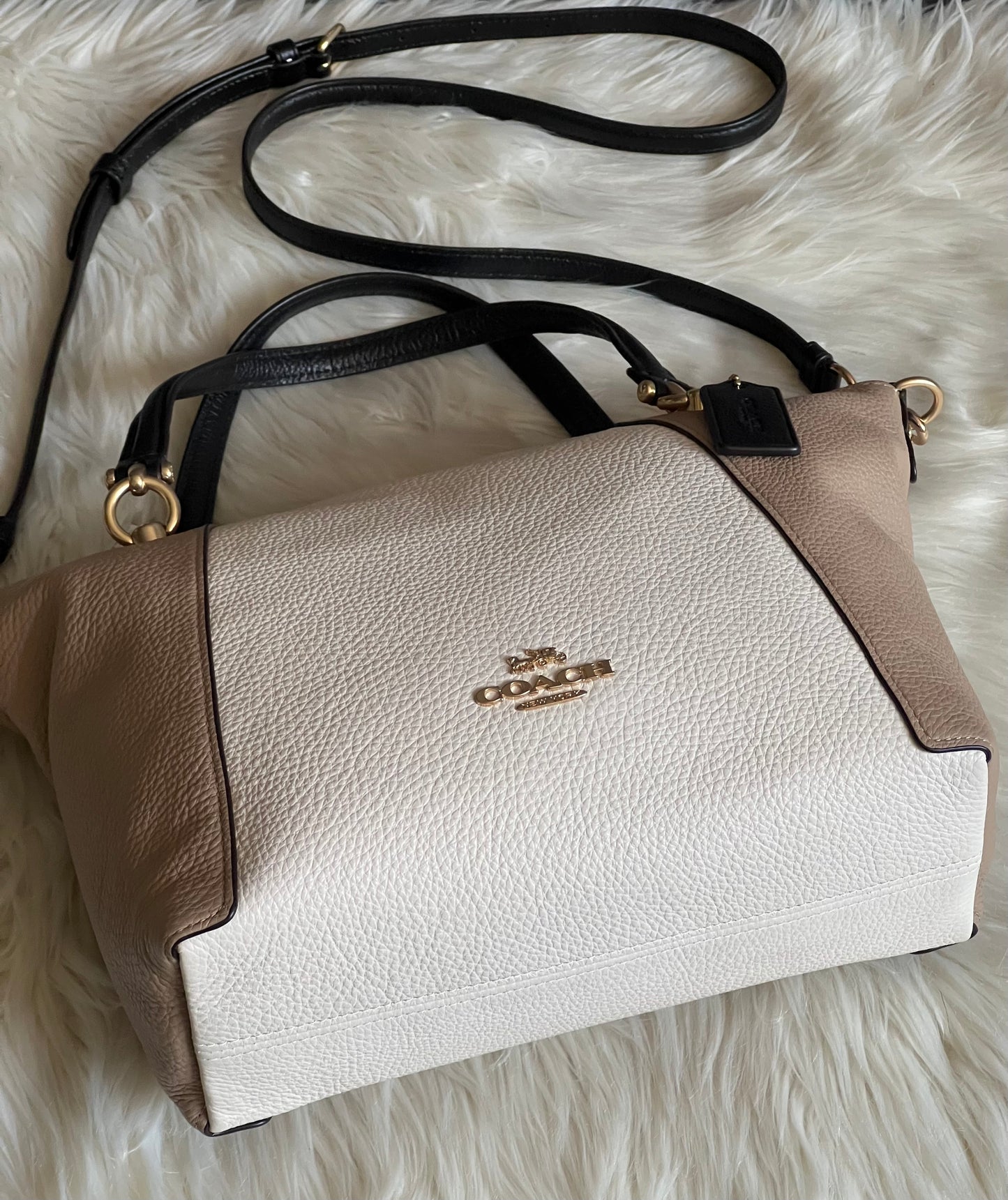 Coach Kacey Satchel in Coloblock