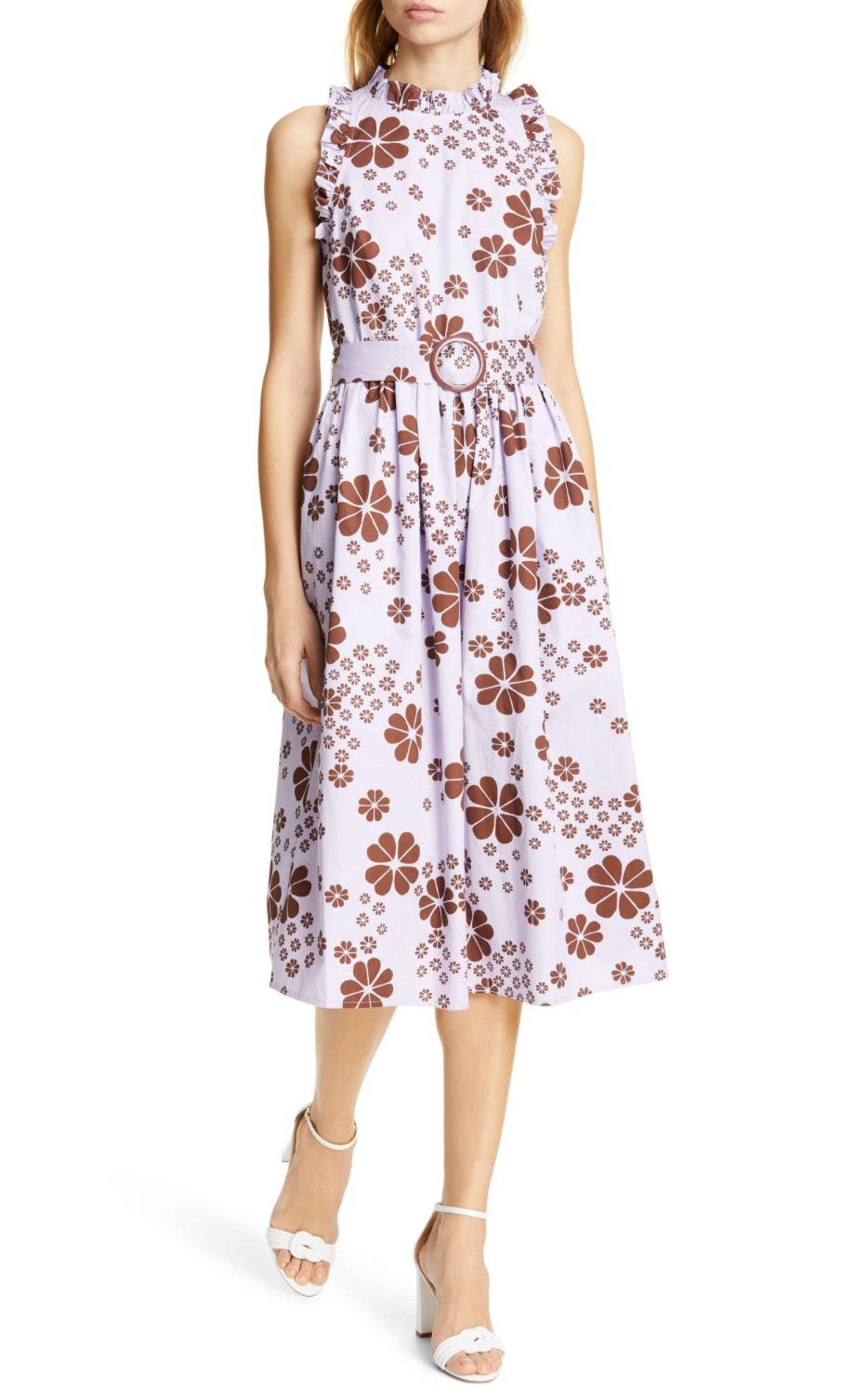 Kate Spade Flora Spade Mid Dress