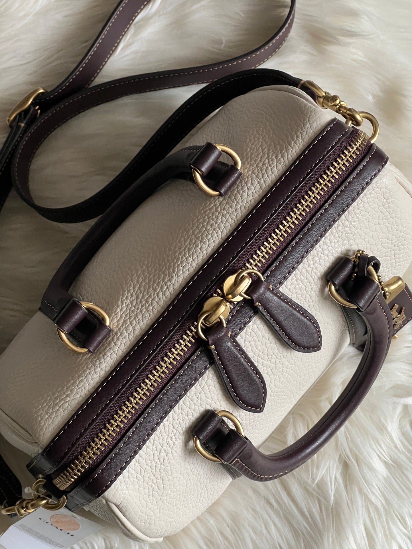 Coach Ruby Satchel 25 in Colorblock