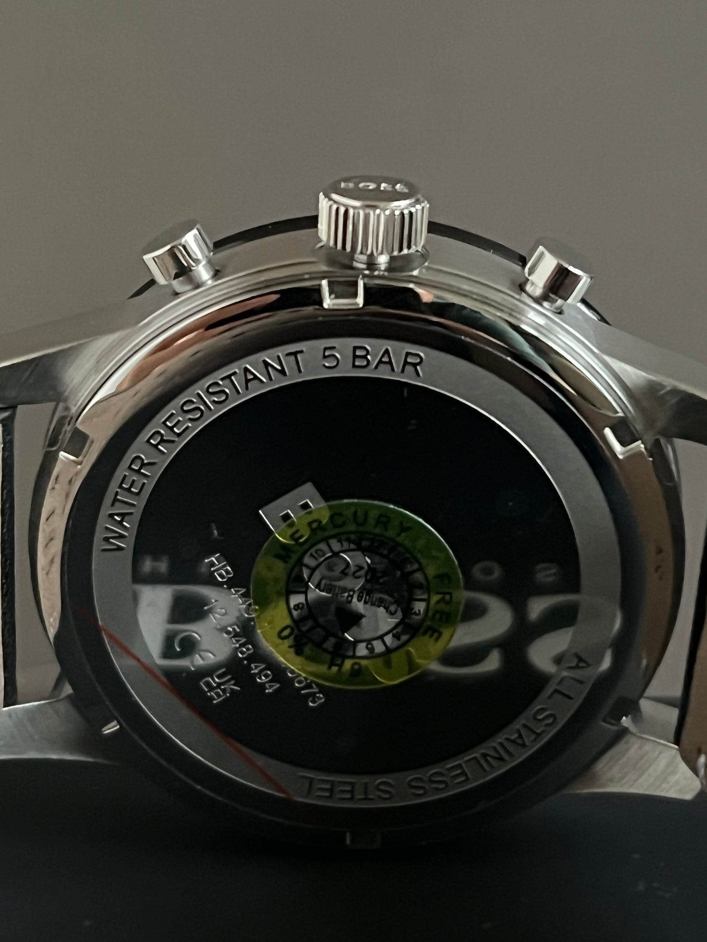 Hugo Boss Men’s Allure Chronograph Leather Strap Watch