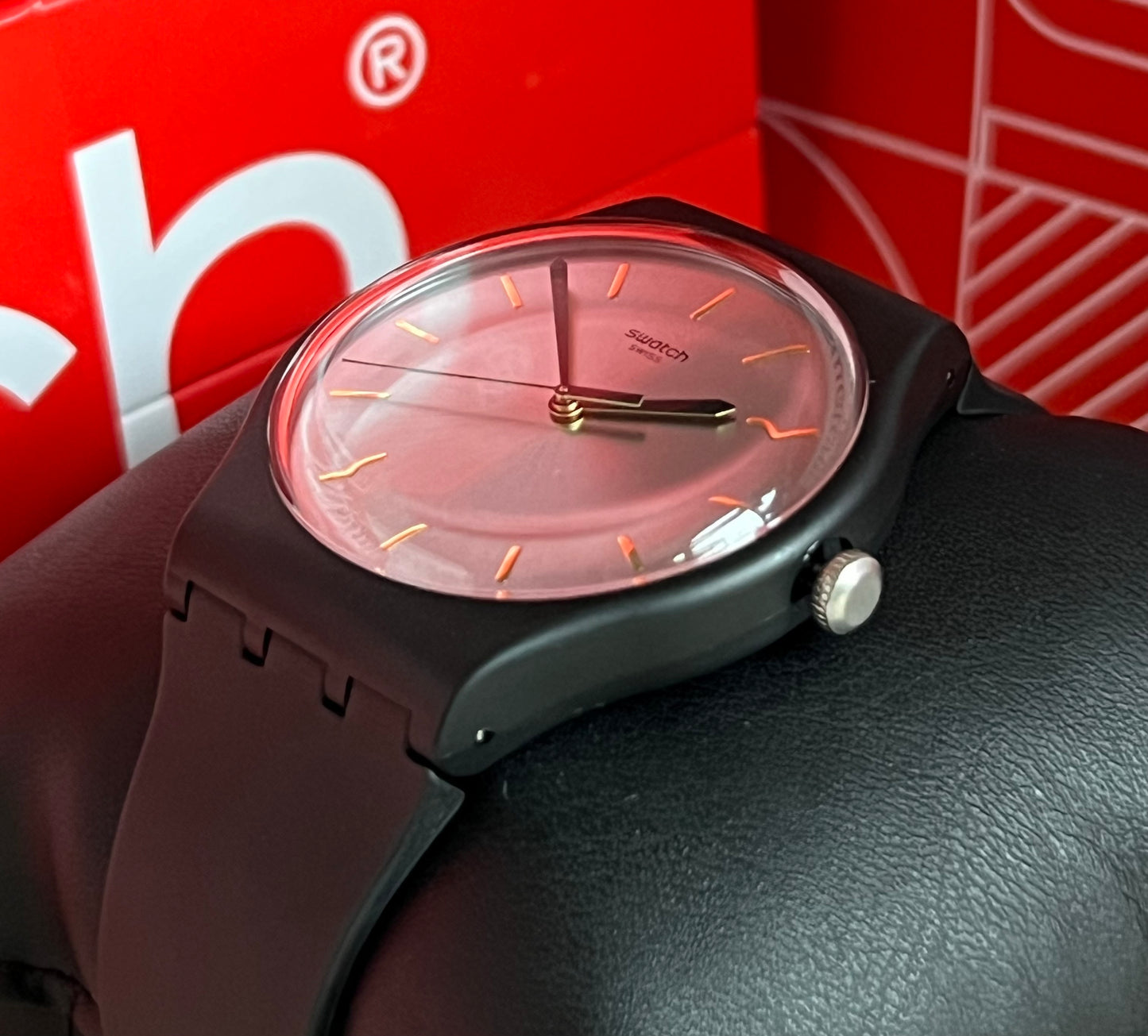 Swatch Back to Black Watch