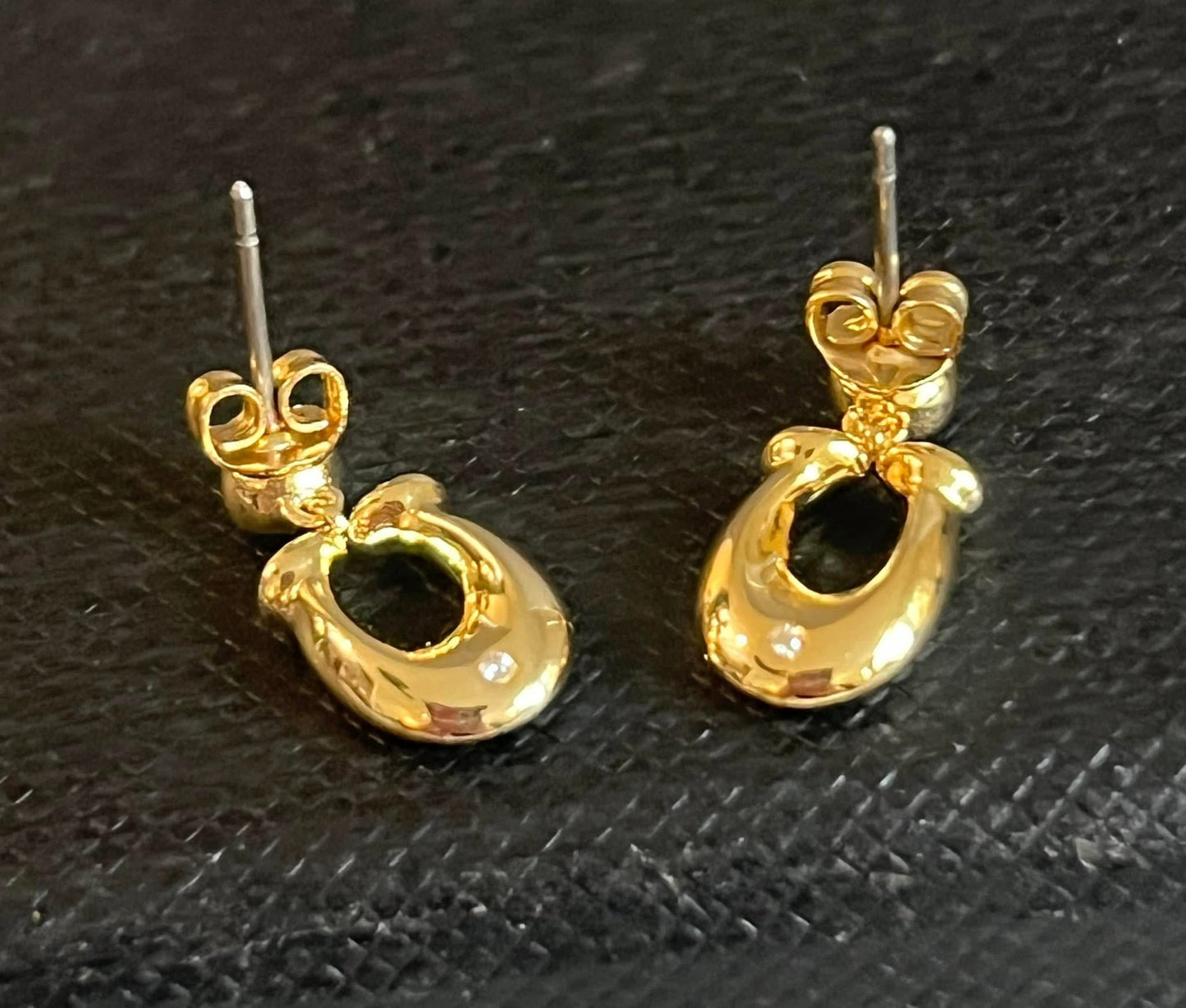 Coach Signature Crystal Earrings