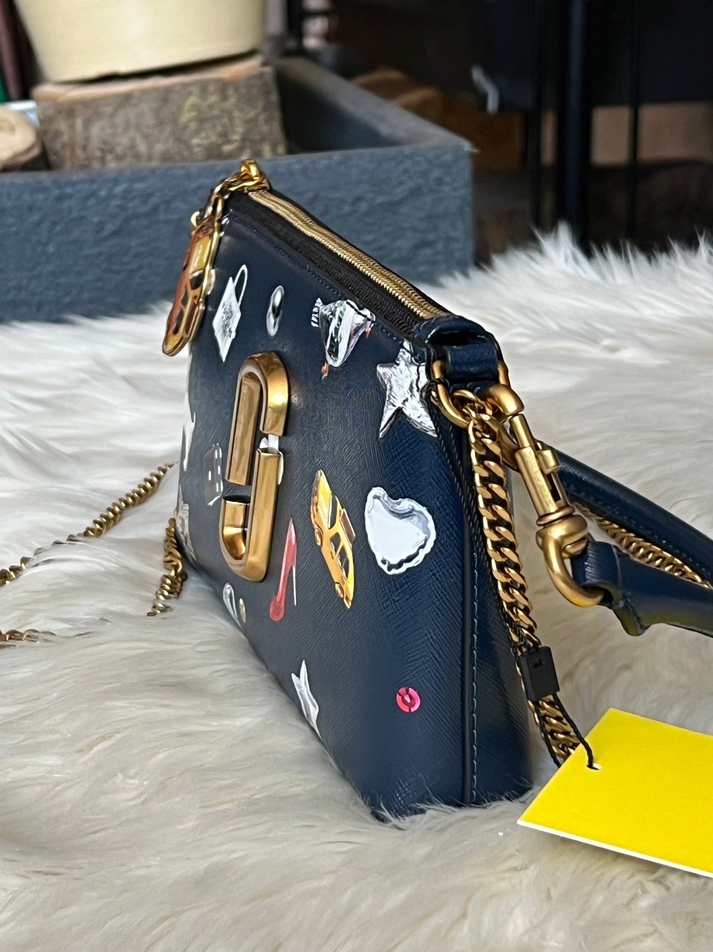 Marc Jacobs The Trinket Snapshot Convertible Shoulder Bag