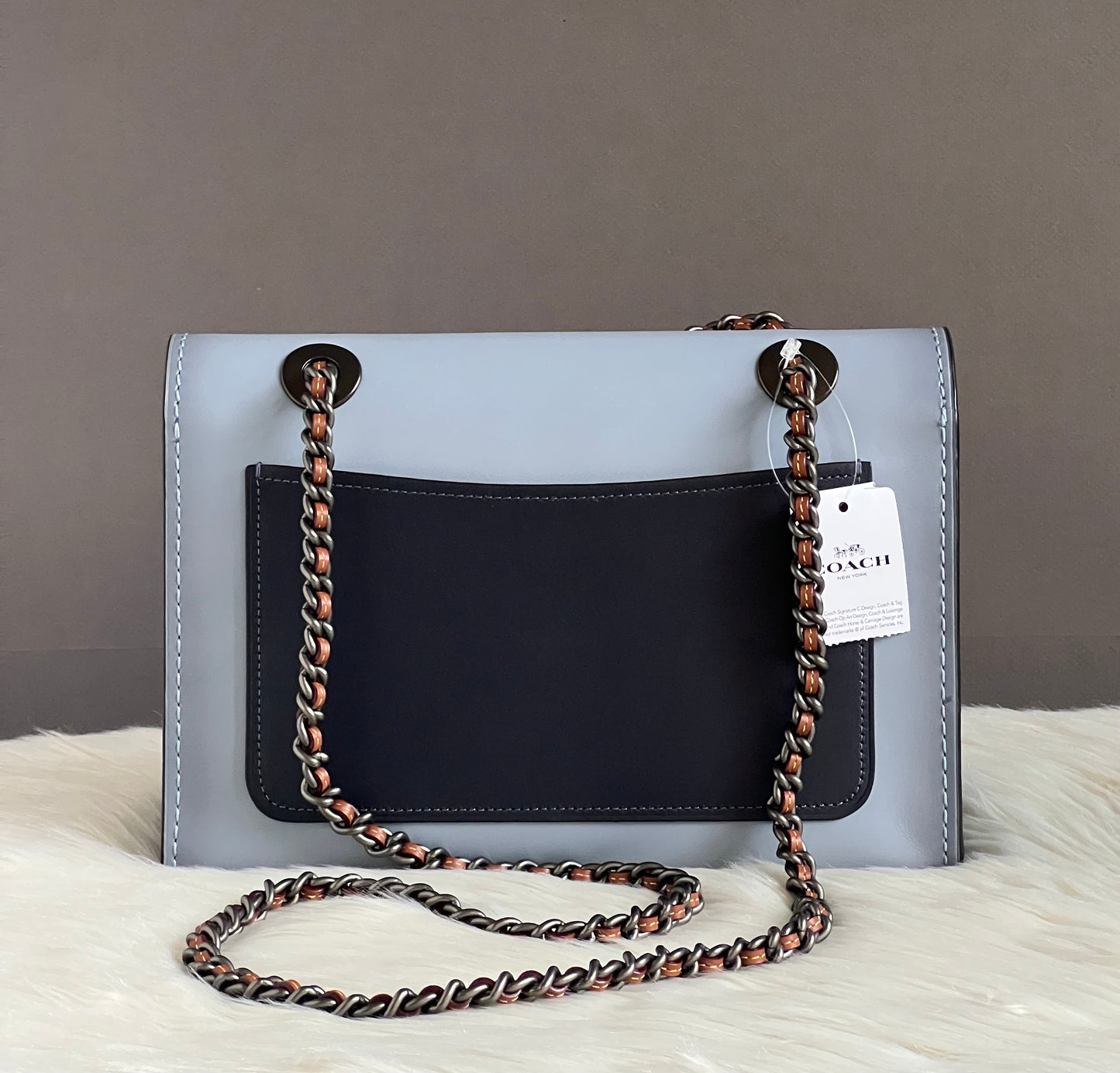Coach Parker In Colorblock Signature Canvas