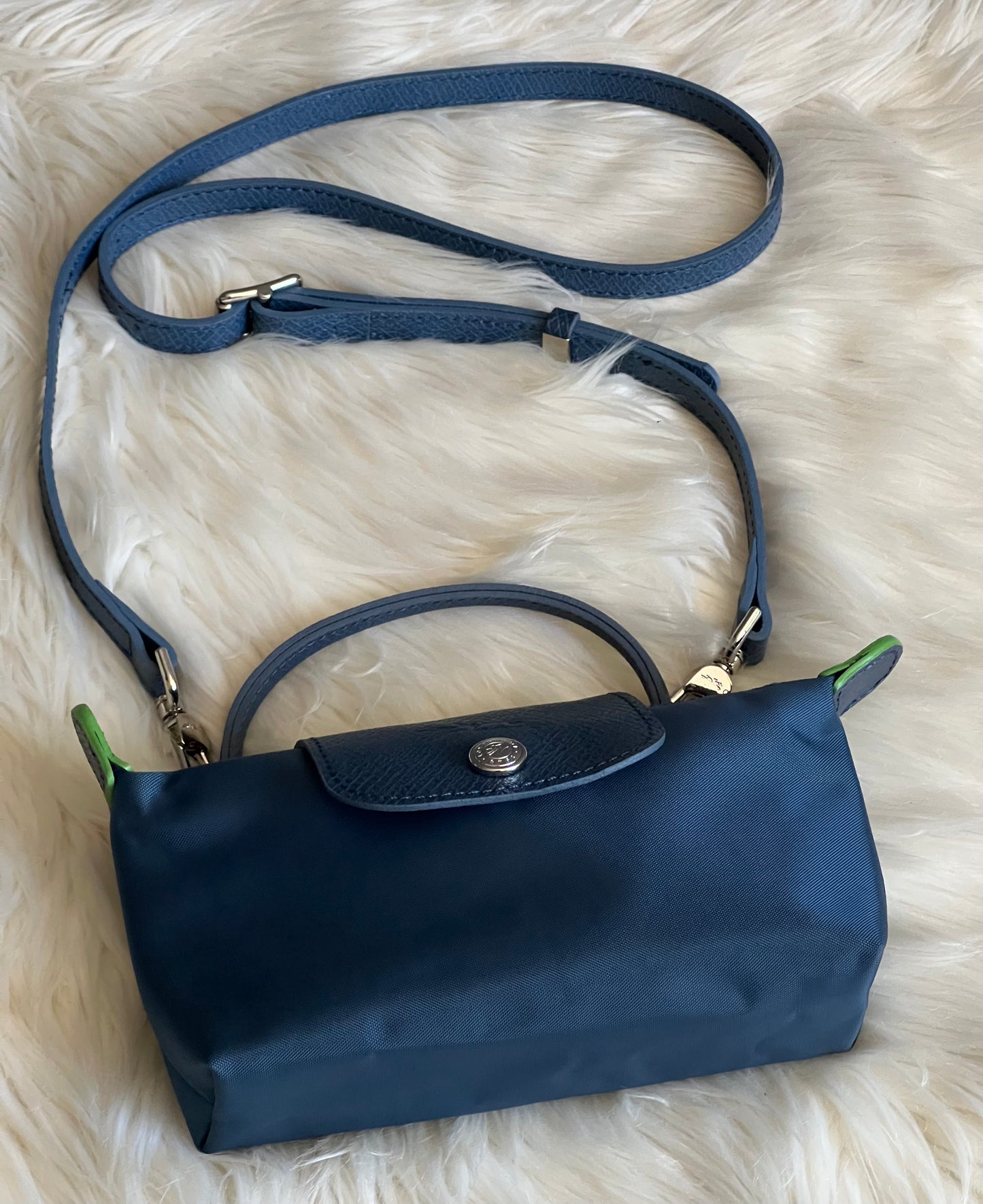 Longchamp XS Le Pliage Original Pouch with Strap
