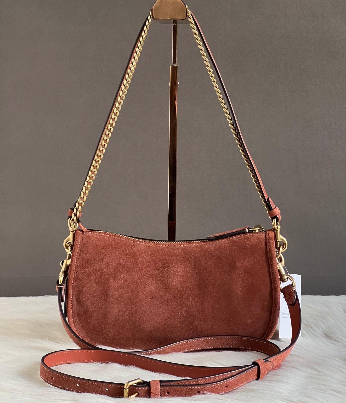 Coach Suede Waverly Bag