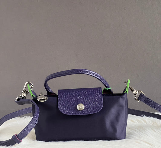 Longchamp XS Le Pliage Original Pouch with Strap