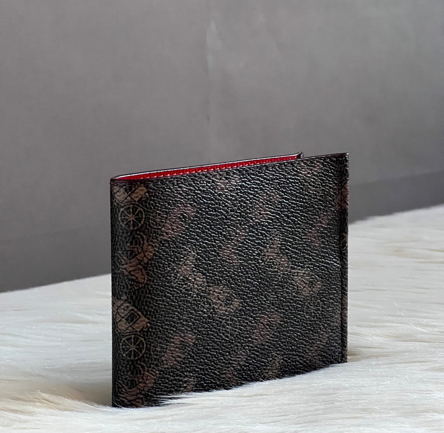 Coach Double Billfold Wallet with Horse and Carriage Print