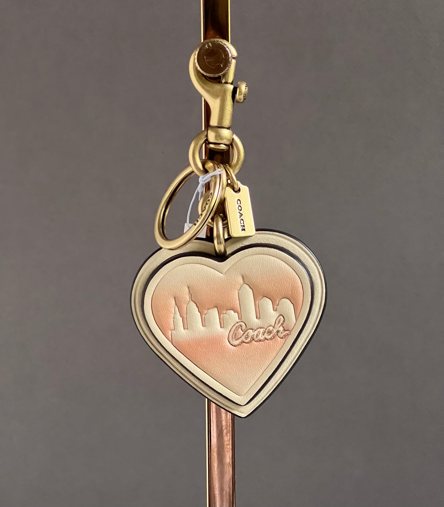 Coach X Jennifer Lopez Heart Bag Charm
