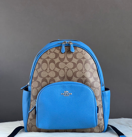Coach Court Backpack In Signature Canvas