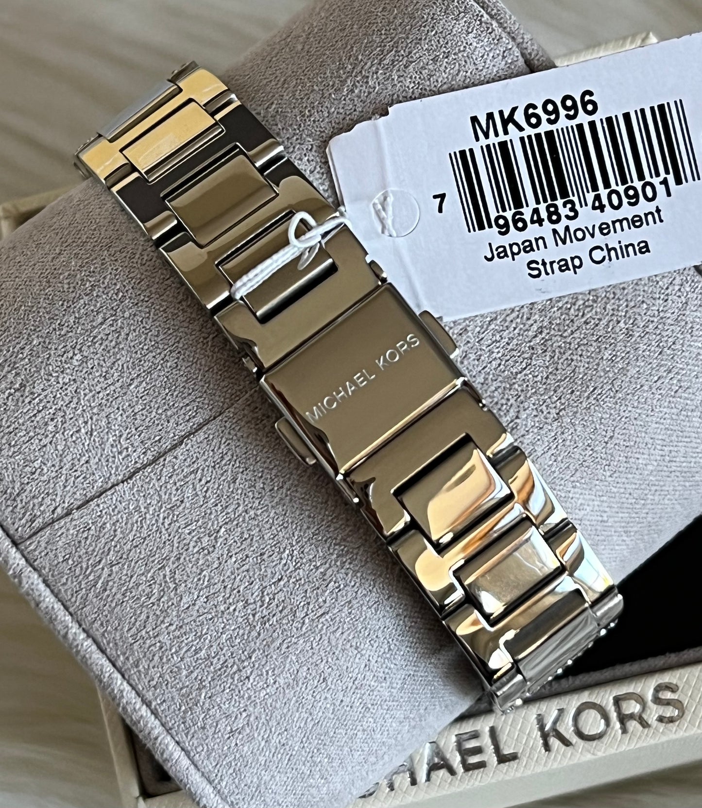 Michael Kors Women’s Mini Camille Pavé Silver-Tone Watch