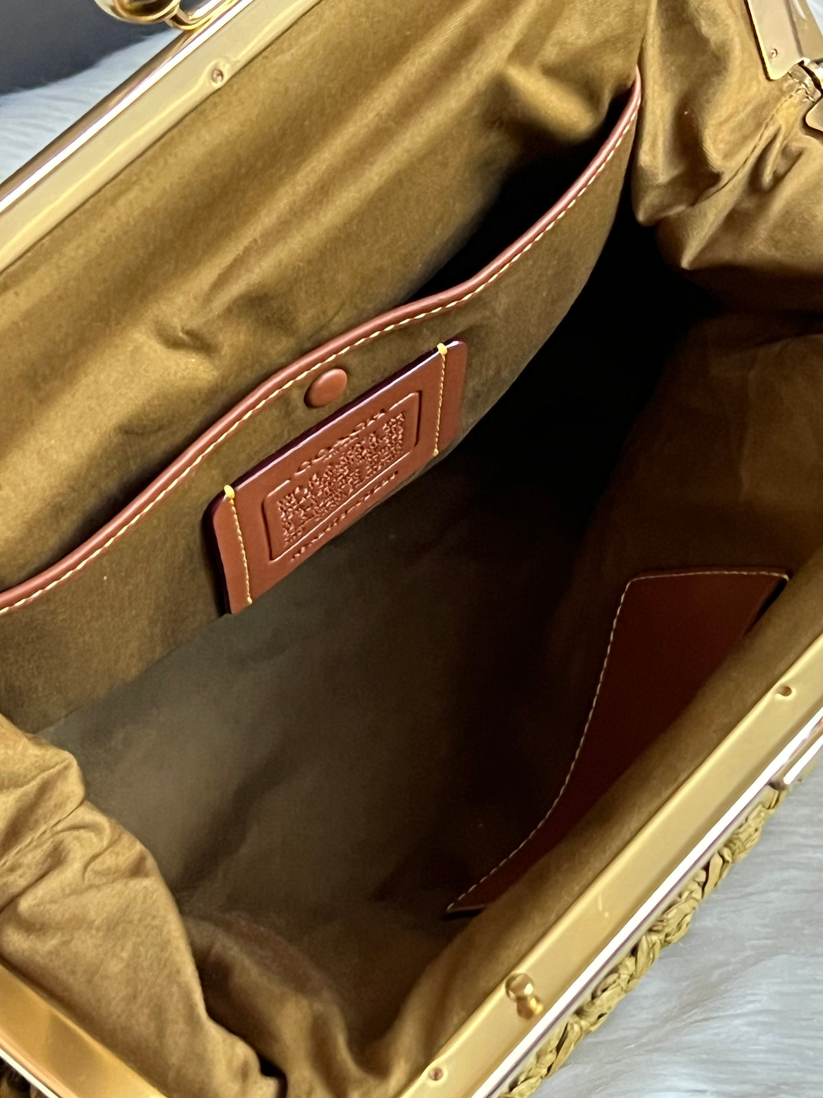 Coach Kisslock Frame Bag 27
