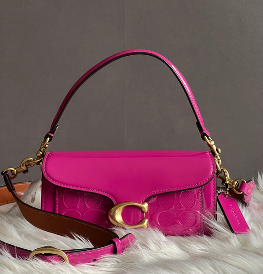 Coach Tabby Shoulder Bag 20 in Signature Leather