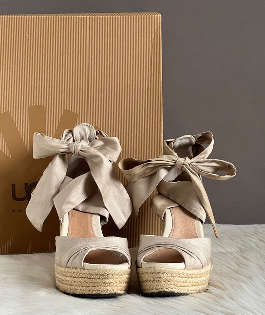 UGG Lucianna Platform Wedge Sandals