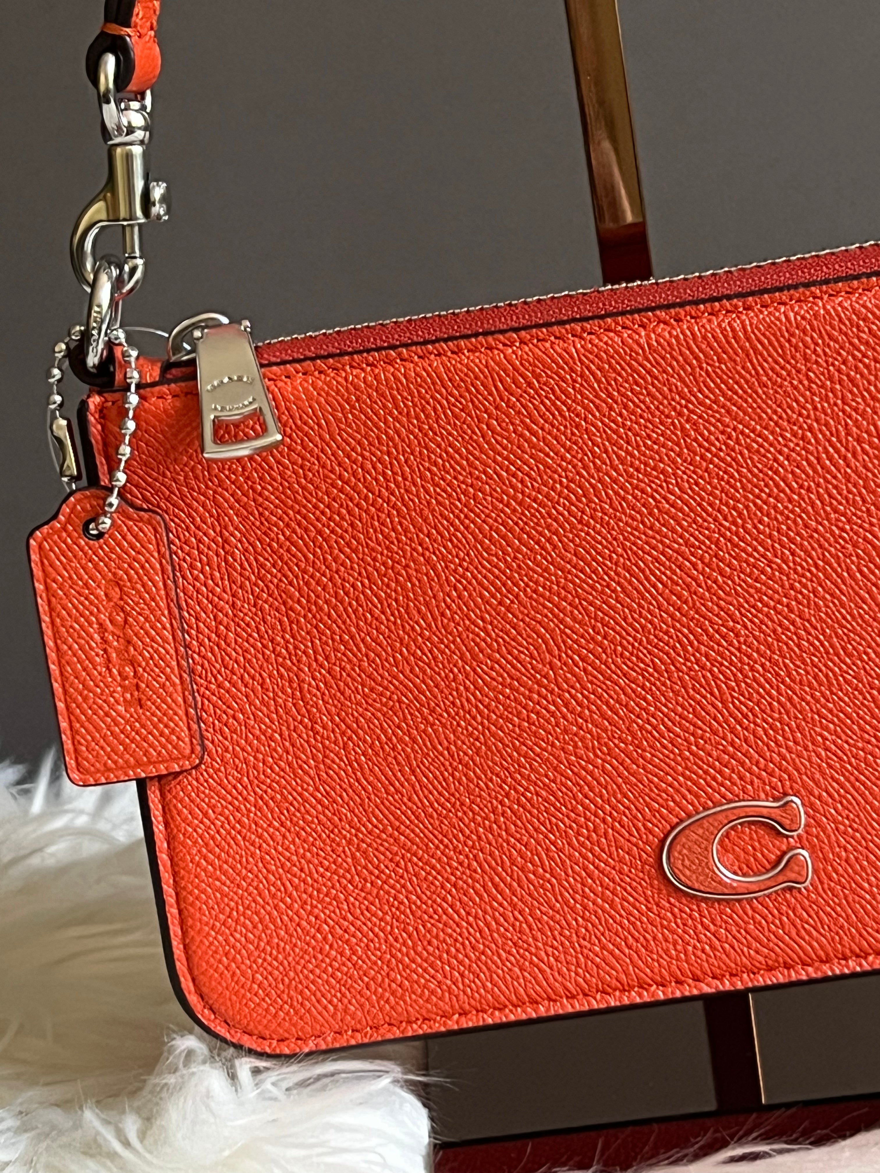 Coach tote bag f58292 bright orange | Coach tote bags, Bags, Coach tote