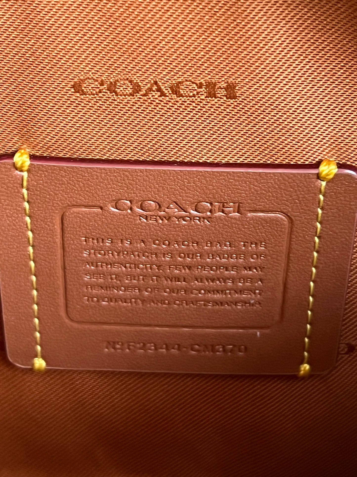 Coach Charter Crossbody with Hybrid Pouch