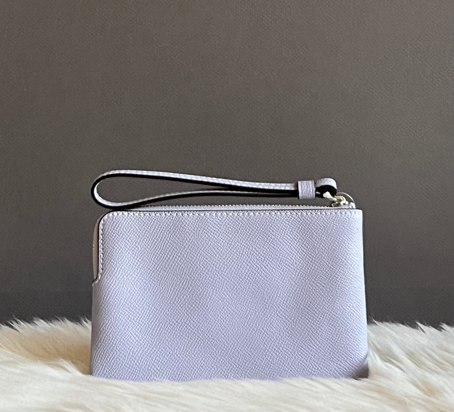 Coach Corner Zip Wristlet