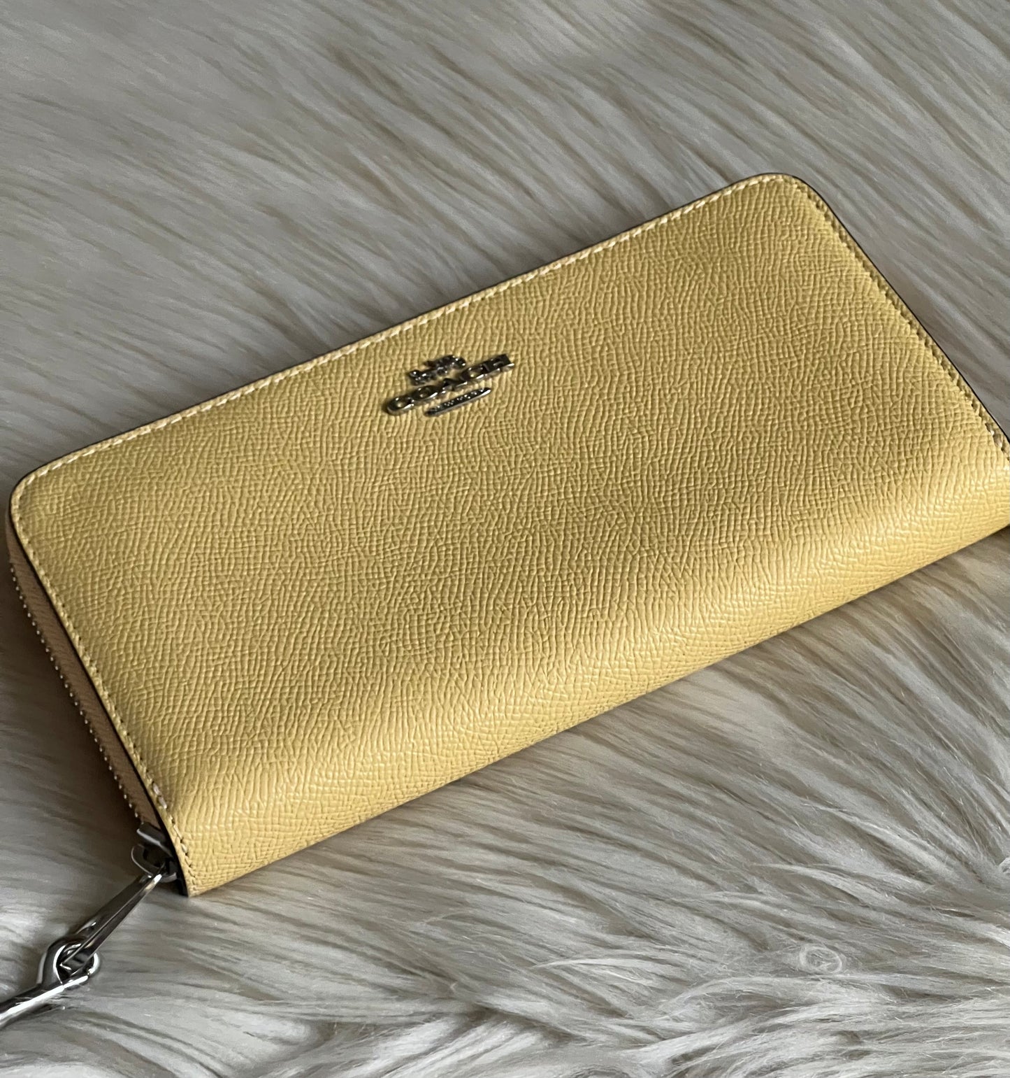 Coach Long Zip Around Wallet