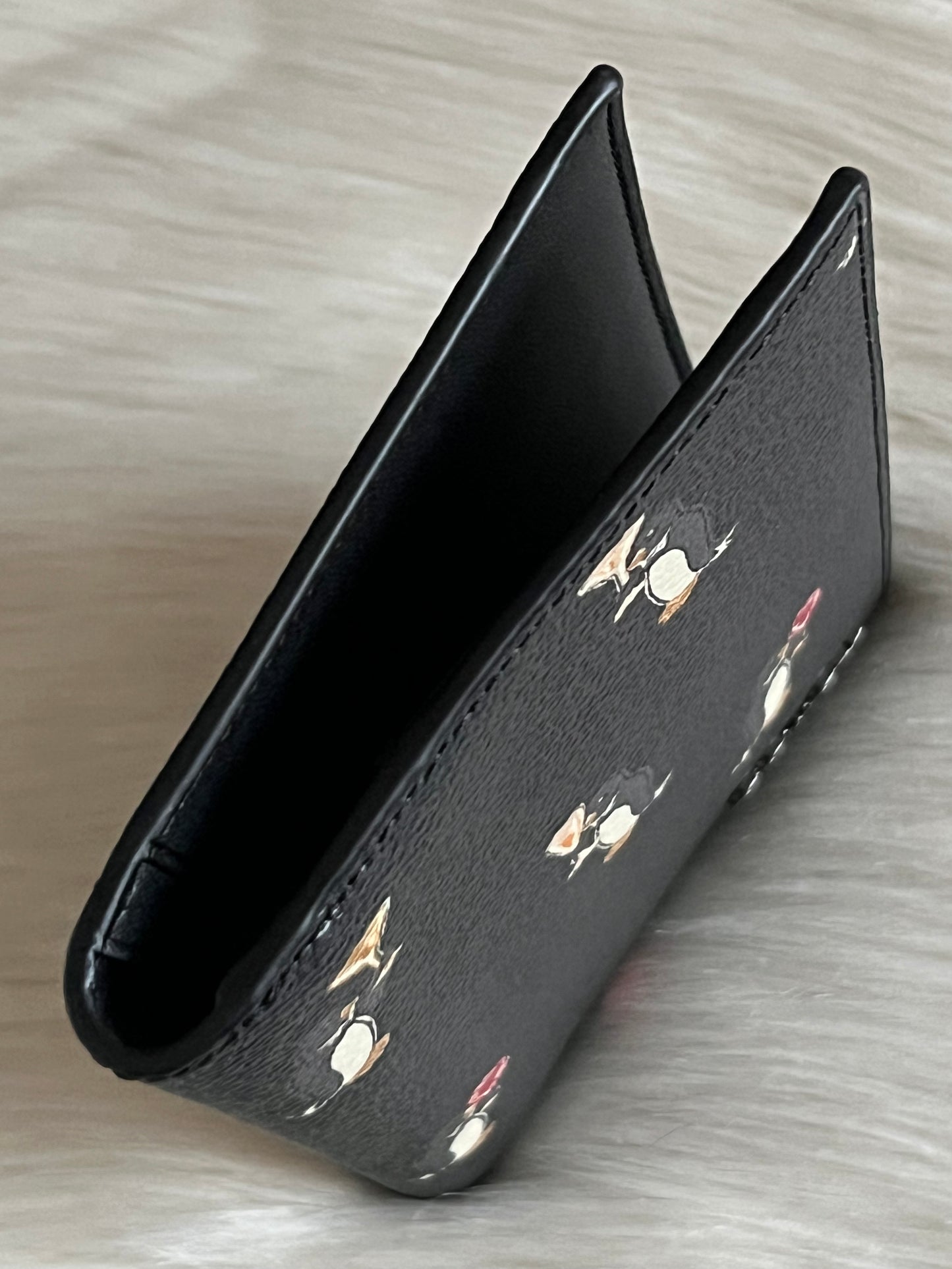 Coach Passport Case with Penguin