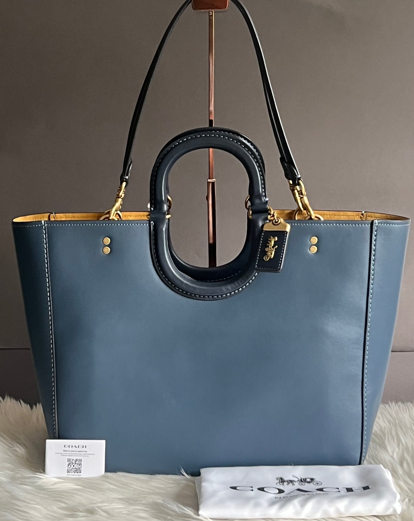 Coach Rae Tote in Colorblock koi