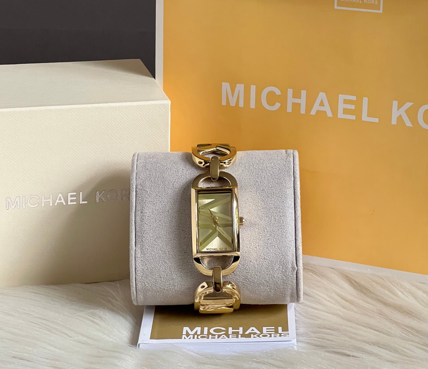 Michael Kors Mini Empire Gold-Tone Watch