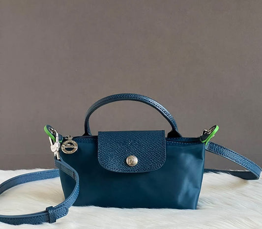 Longchamp XS Le Pliage Original Pouch with Strap