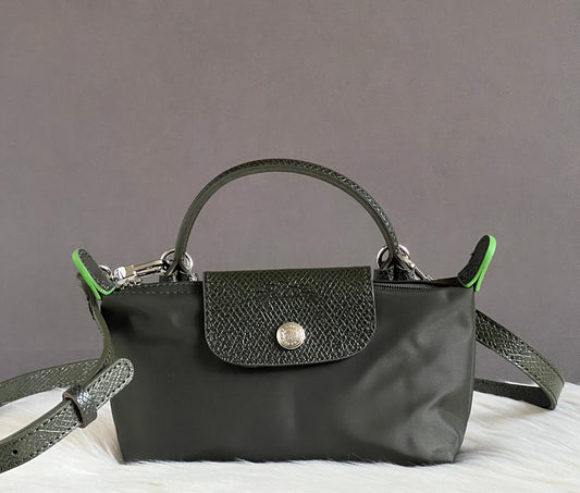 Longchamp XS Le Pliage Original Pouch with Strap