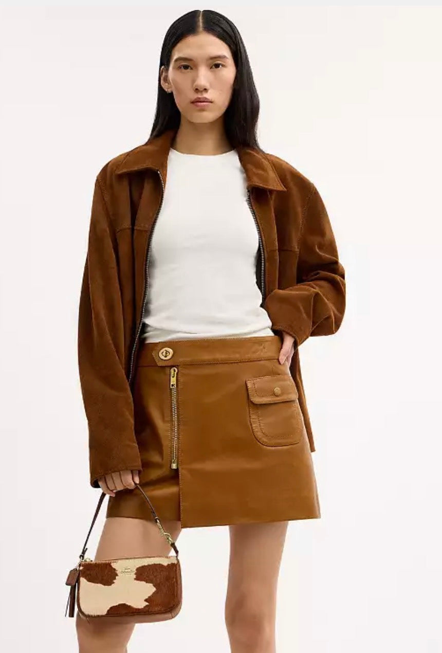 Coach Nolita 19 in Haircalf with Cow Print