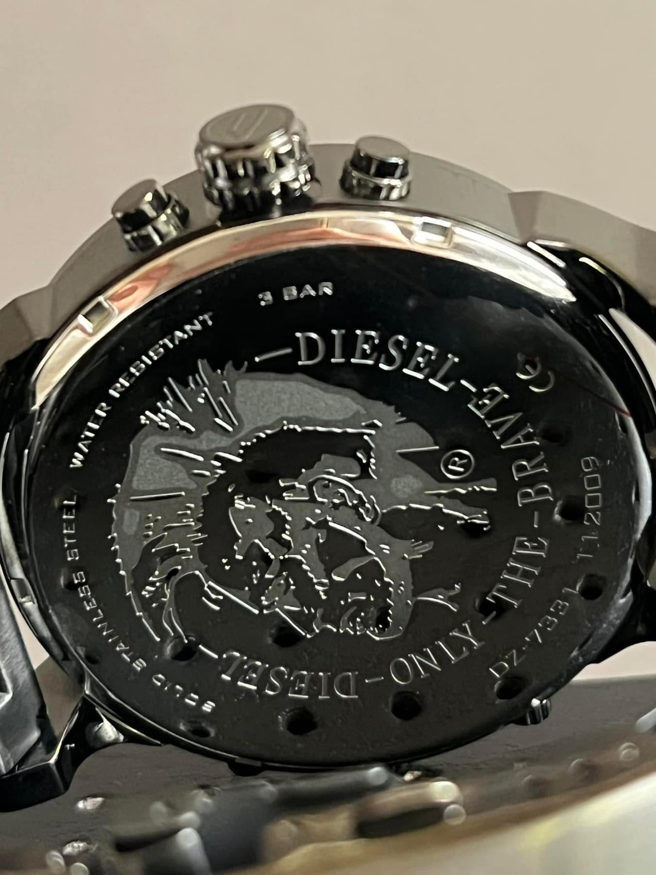 Diesel Men’s Mr. Daddy 2.0 Gunmetal Tone Watch