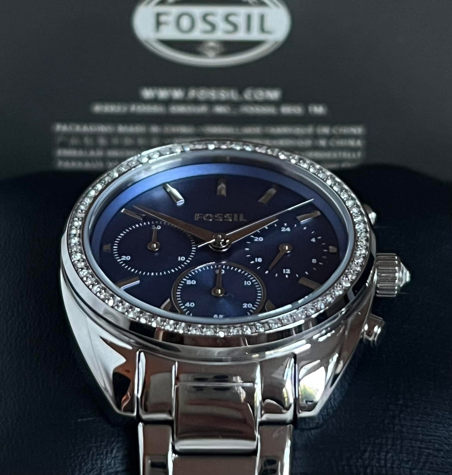 Fossil Women’s Vale Chronograph Stainless Steel Watch
