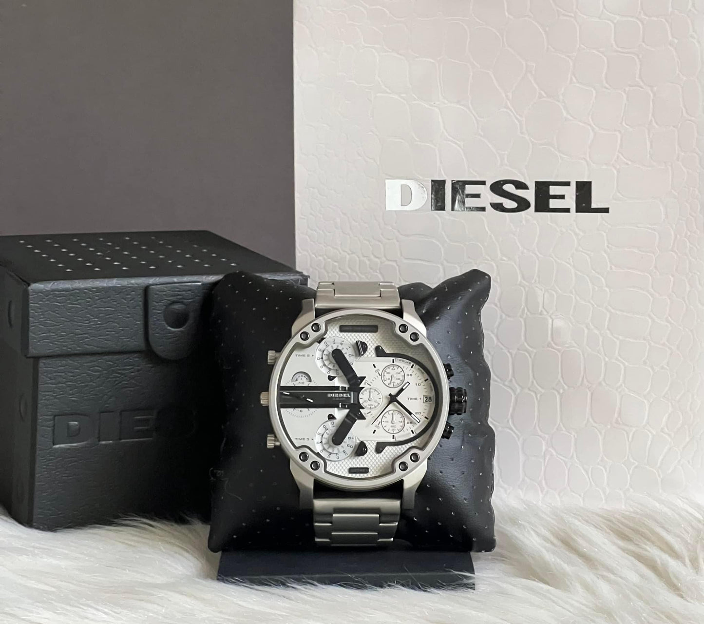 Diesel Men’s Mr. Daddy 2.0 Chronograph Stainless Steel Watch