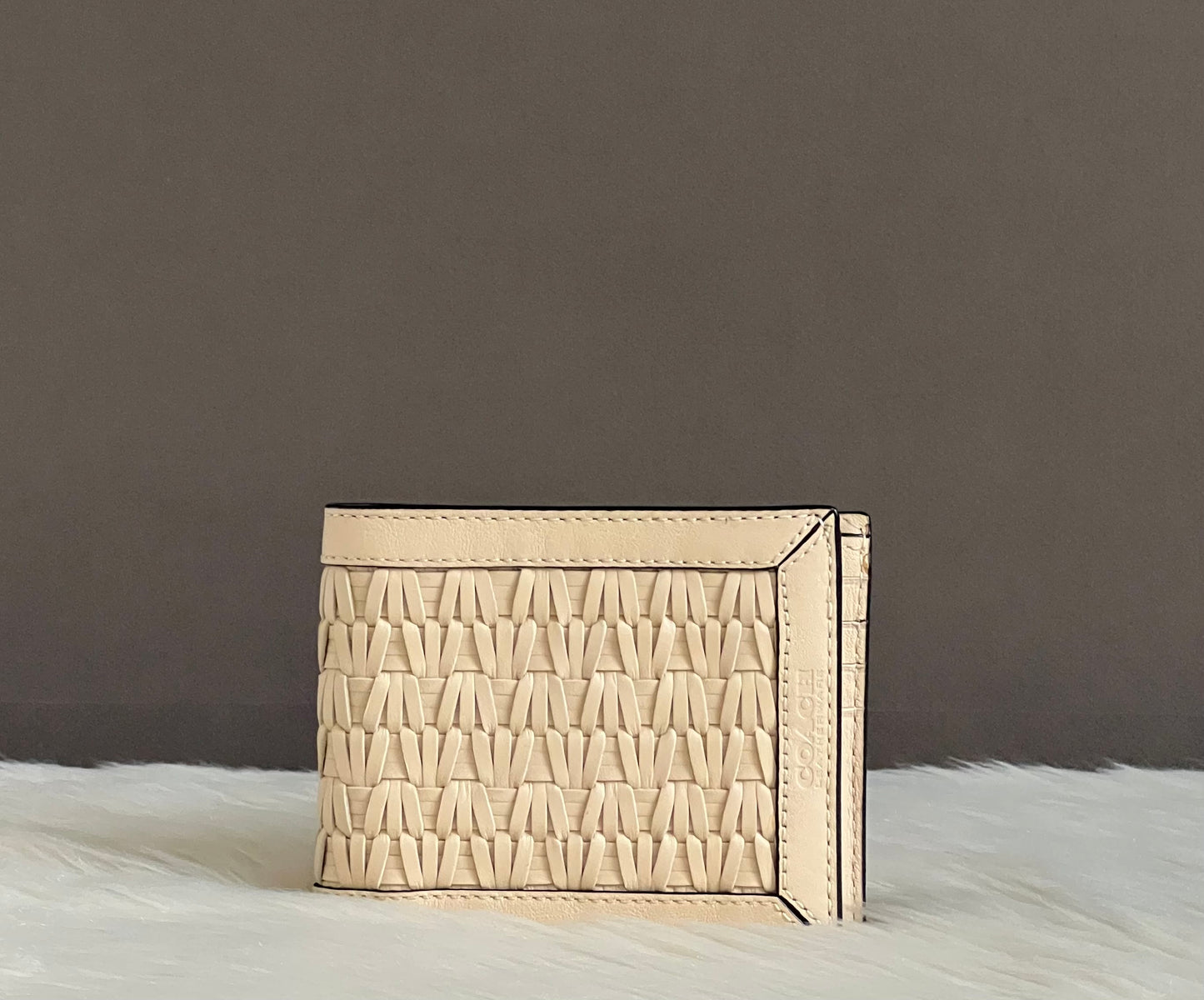 Coach 3-in-1 Wallet with Weaving