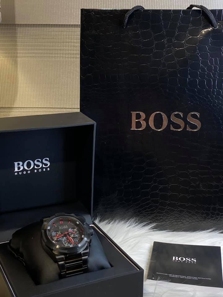 Hugo Boss Men’s Supernova Grey Dial Watch