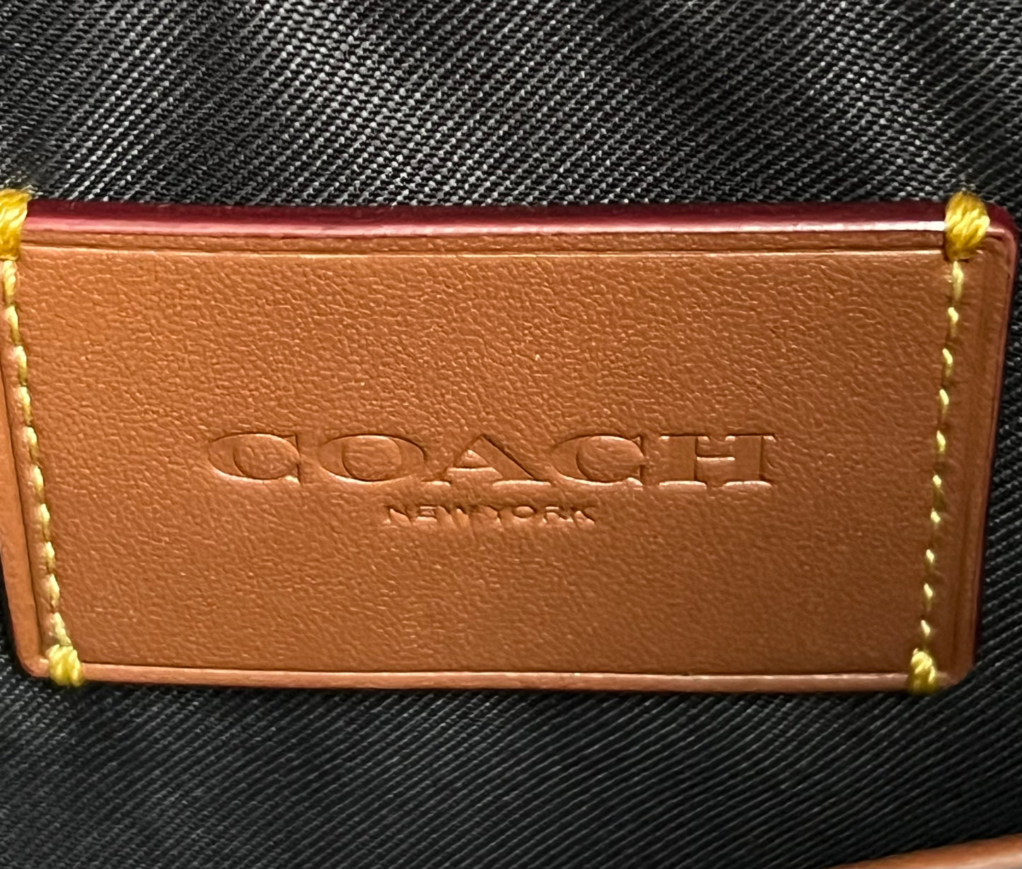 Coach League Flap Backpack in Colorblock