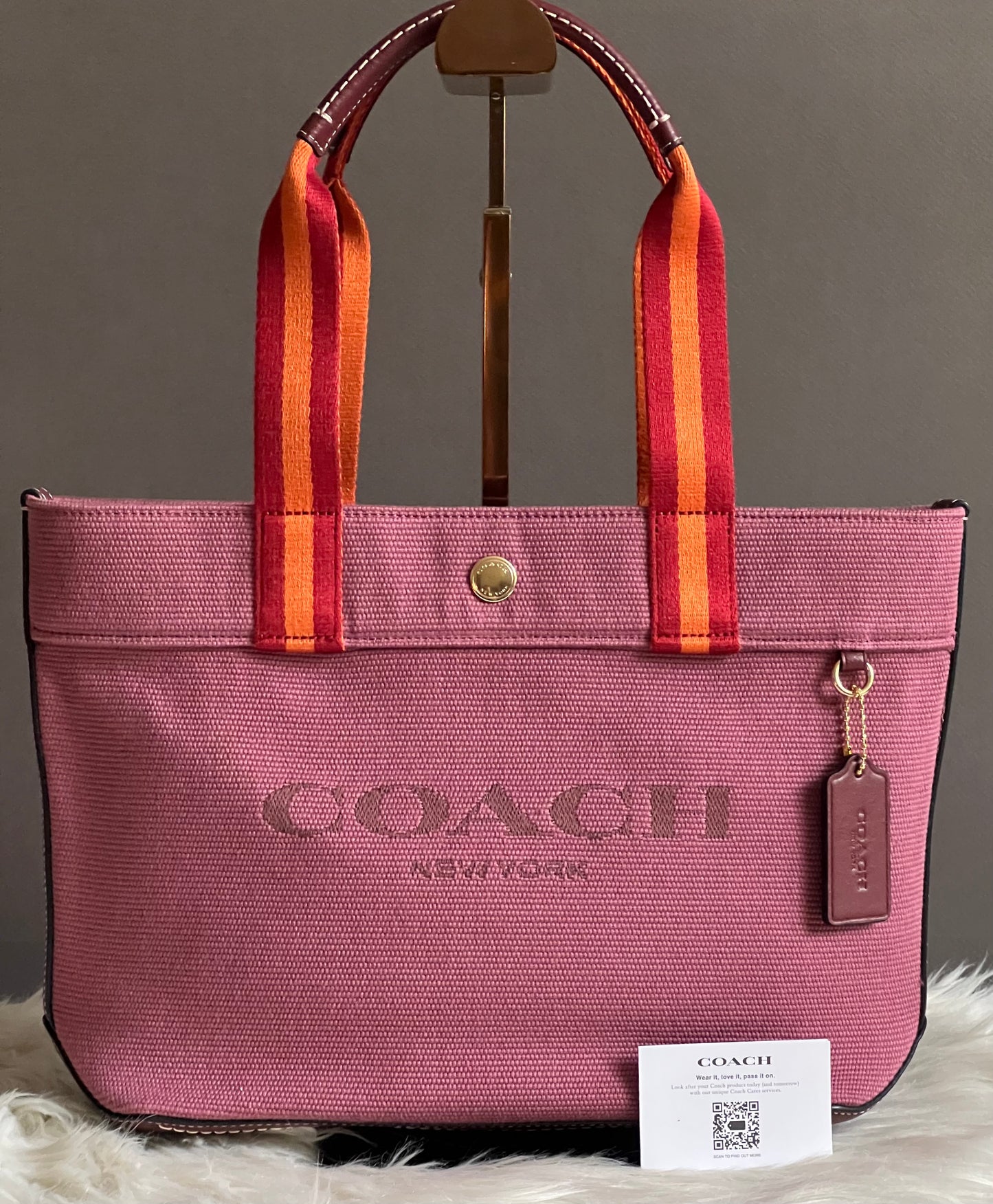 Coach Small Canvas Tote