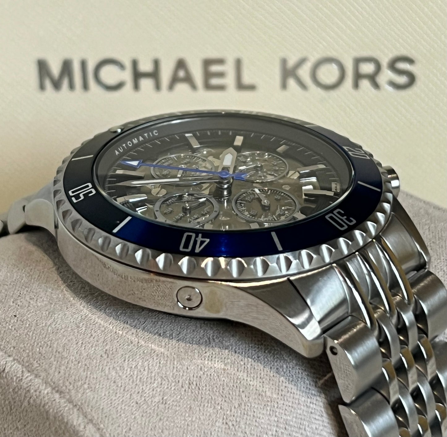 Michael Kors Men’s Bayville Automatic Chronograph Watch