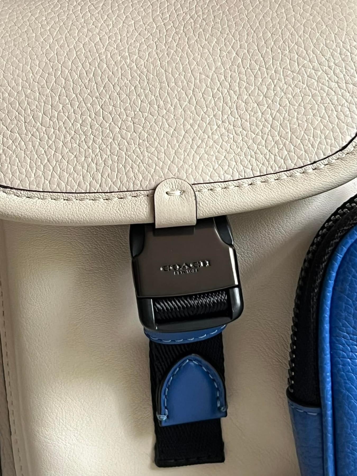Coach Charter North/South Crossbody With Hybrid Pouch In Colorblock