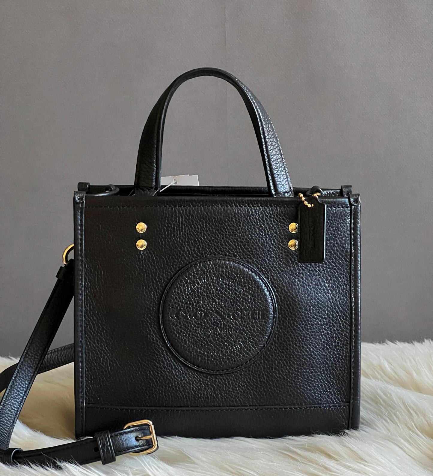 Coach Dempsey Tote 22 with Coach Patch