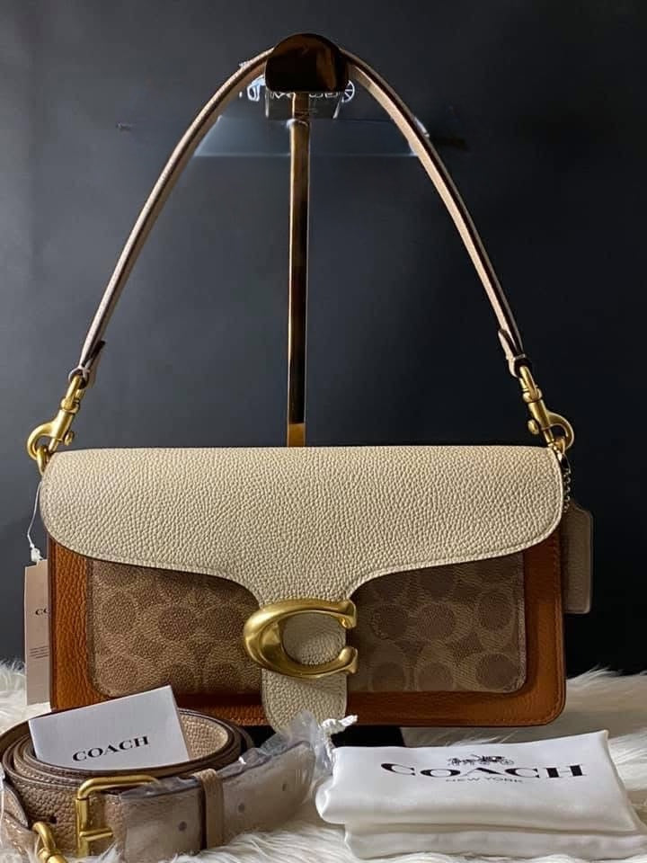 Coach Tabby Shoulder Bag 26 with Signature Canvas