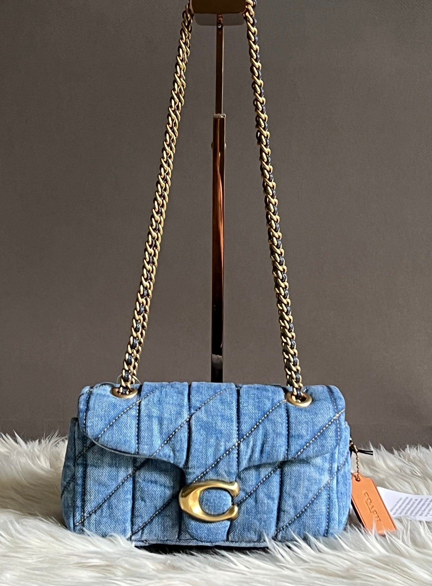 Coach Tabby Shoulder Bag 20 with Quilting