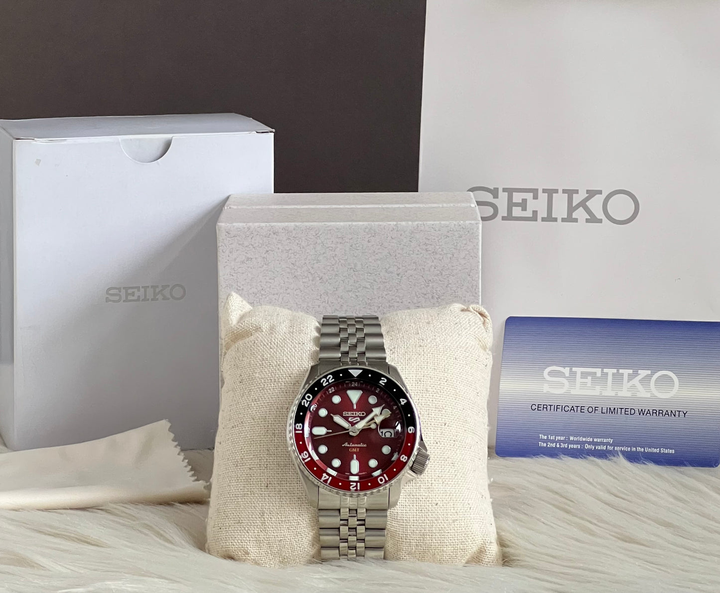 Seiko Men’s 5 Sports GMT Automatic Watch